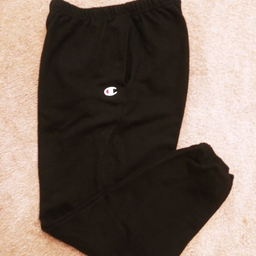 CHAMPION FLEECE JOGGERS (BLACK)
